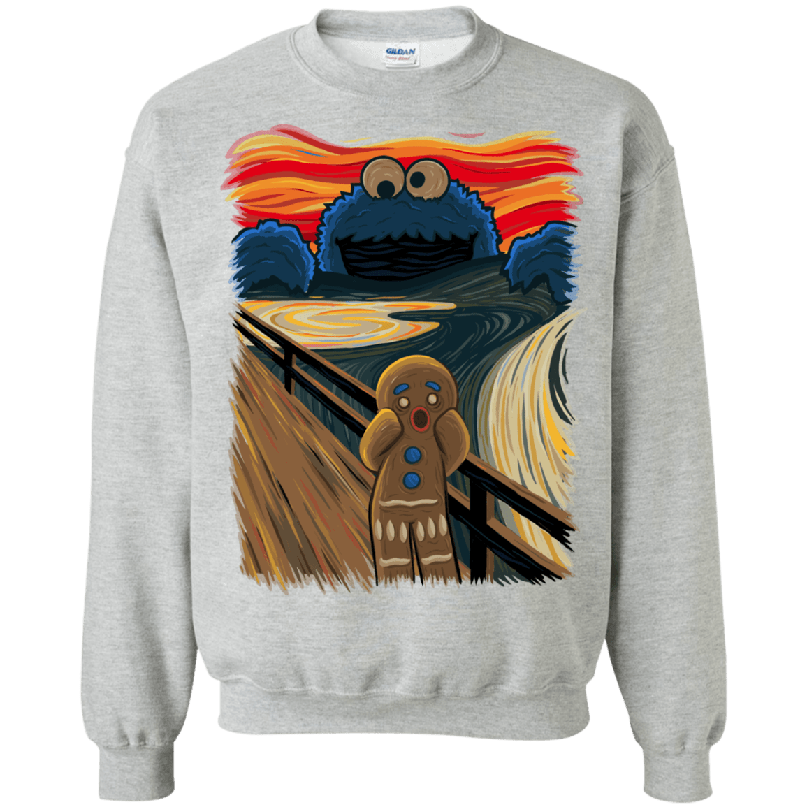 Sweatshirts Sport Grey / Small The Cookie Muncher Crewneck Sweatshirt