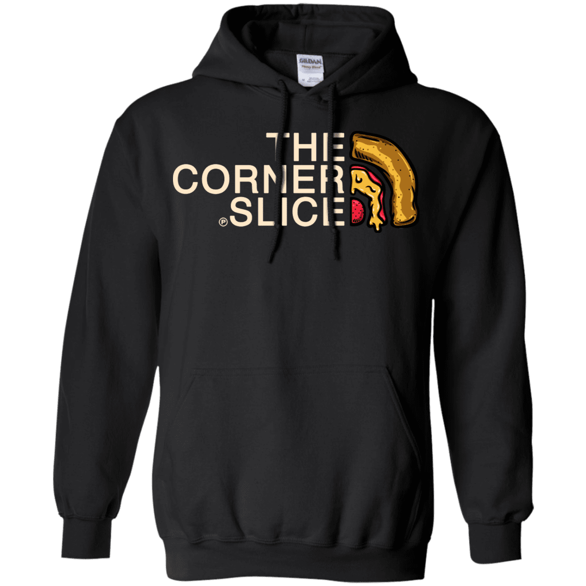 Sweatshirts Black / S The Corner Slice Pullover Hoodie