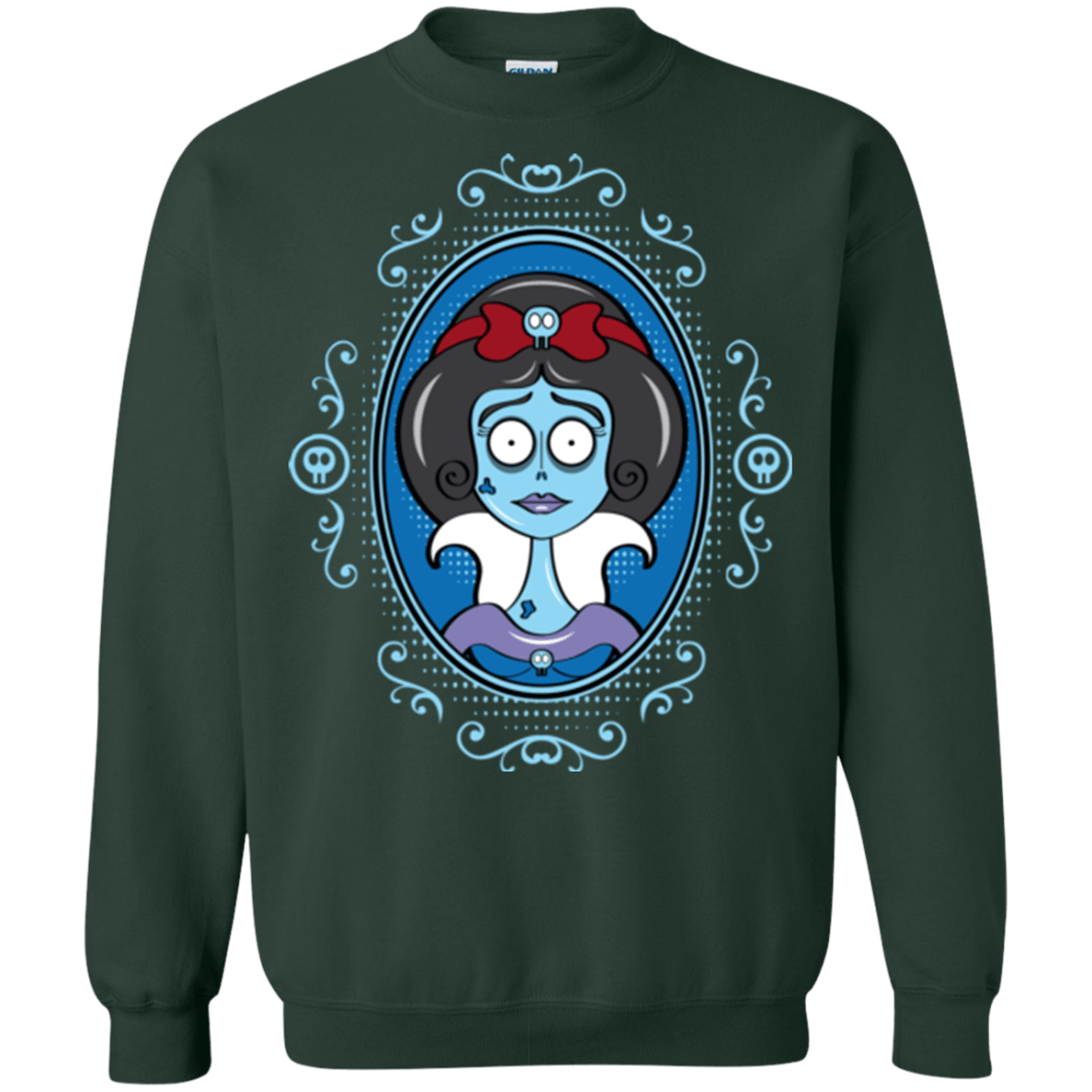 Sweatshirts Forest Green / Small The Corpse Beauty Crewneck Sweatshirt