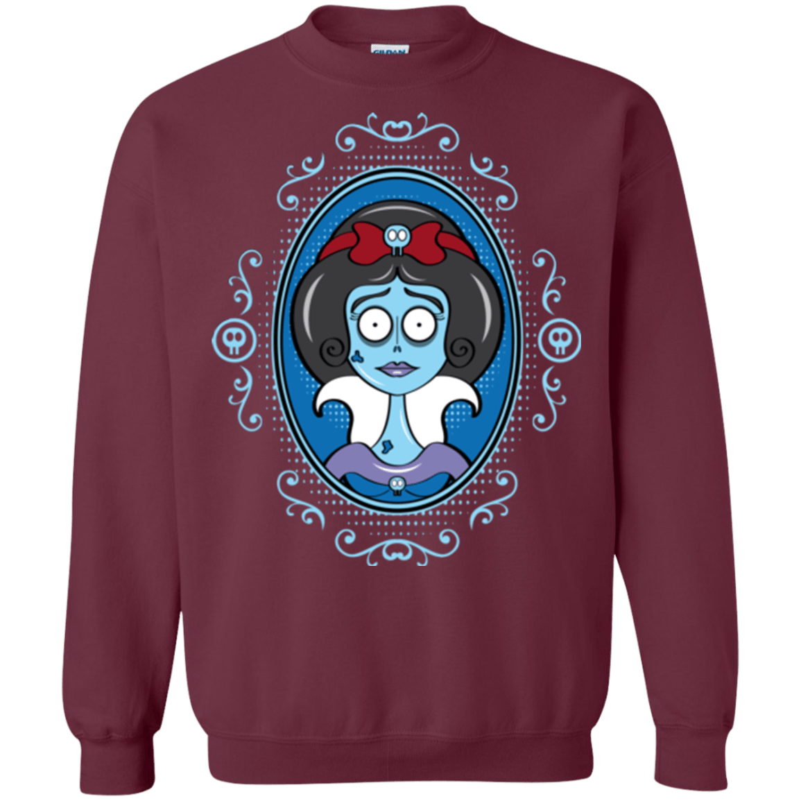 Sweatshirts Maroon / Small The Corpse Beauty Crewneck Sweatshirt