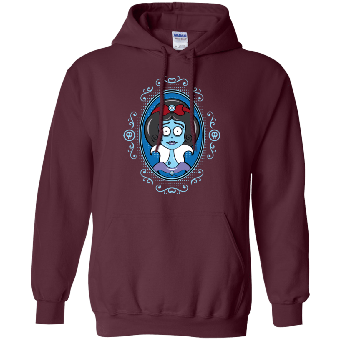 Sweatshirts Maroon / Small The Corpse Beauty Pullover Hoodie
