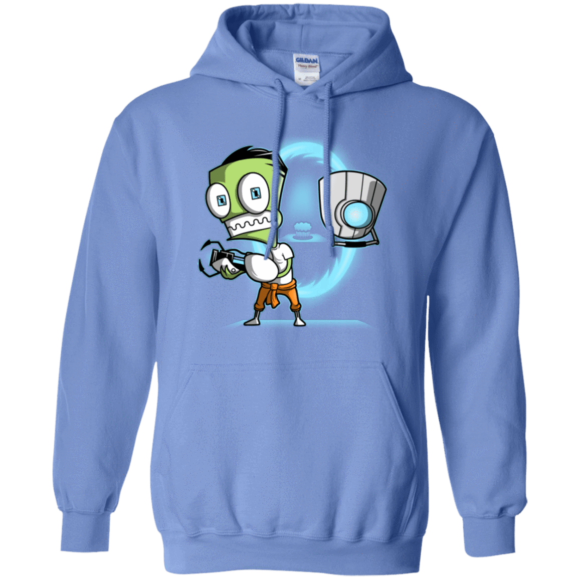 Sweatshirts Carolina Blue / Small THE CUPCAKE IS A LIE Pullover Hoodie