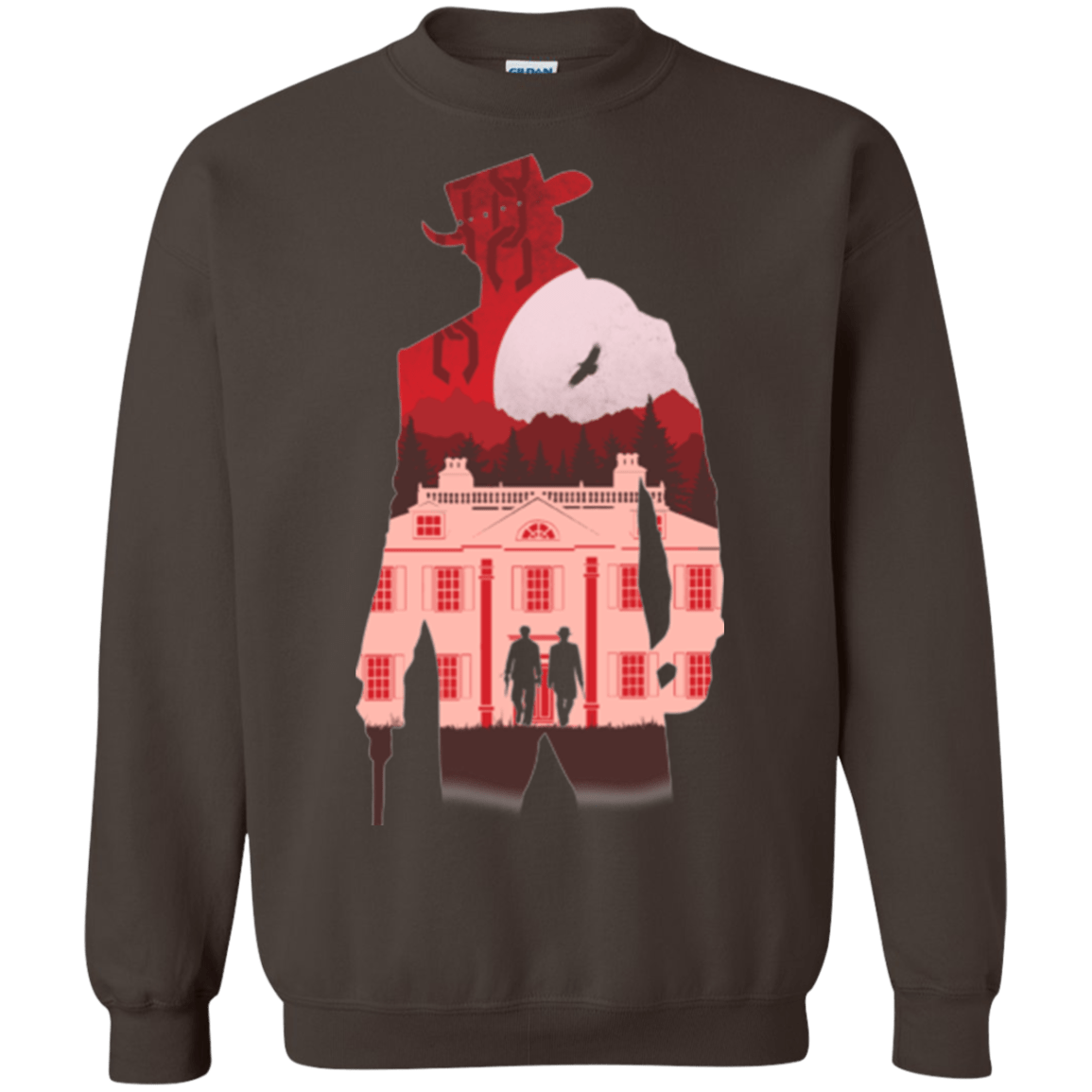 Sweatshirts Dark Chocolate / Small The D is Silent Crewneck Sweatshirt