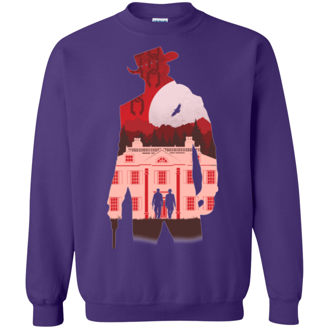 Sweatshirts Purple / Small The D is Silent Crewneck Sweatshirt