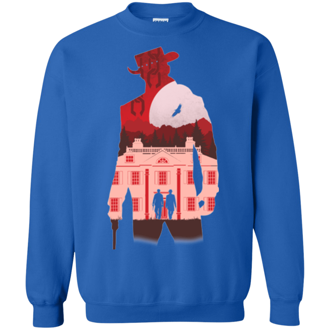 Sweatshirts Royal / Small The D is Silent Crewneck Sweatshirt