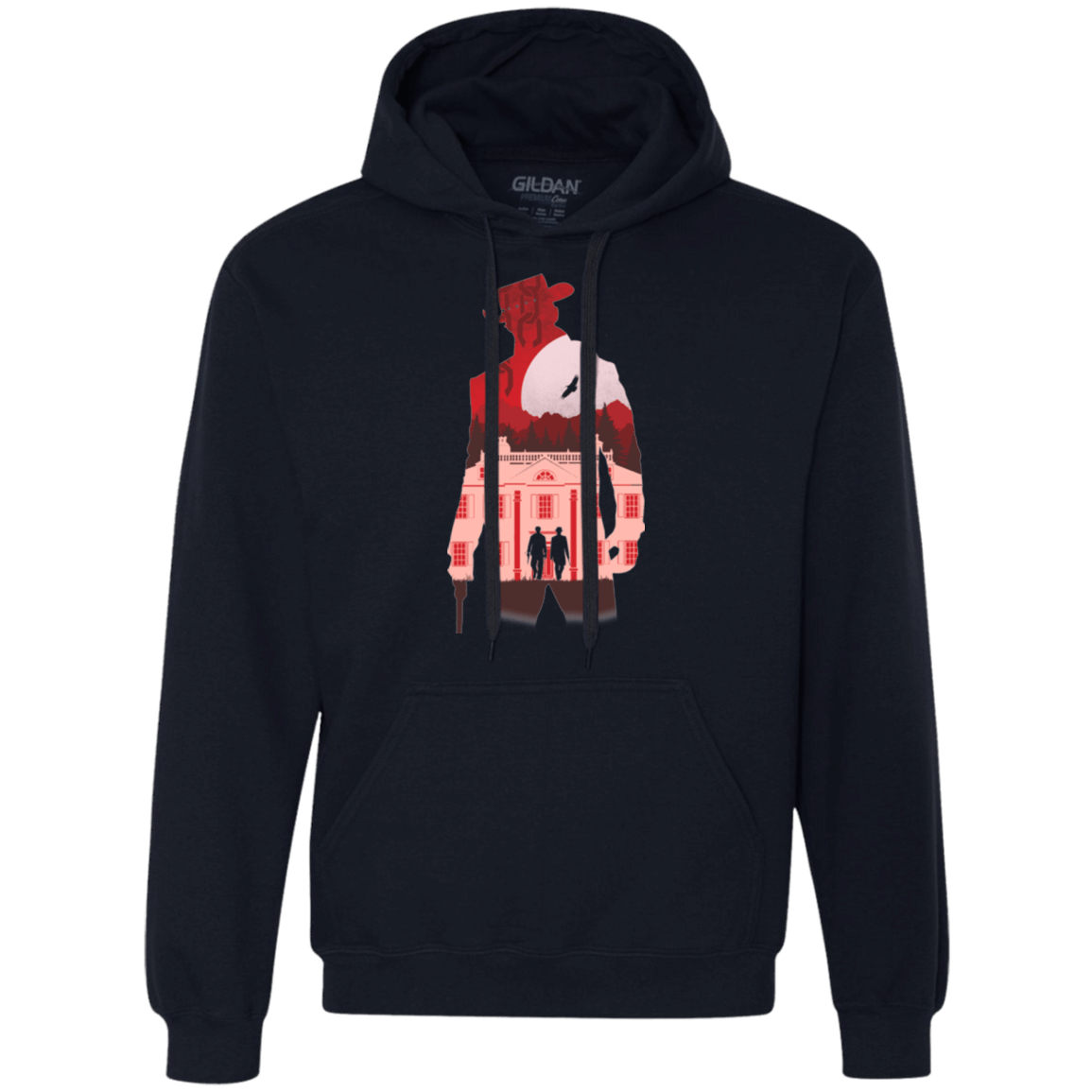 Sweatshirts Navy / Small The D is Silent Premium Fleece Hoodie