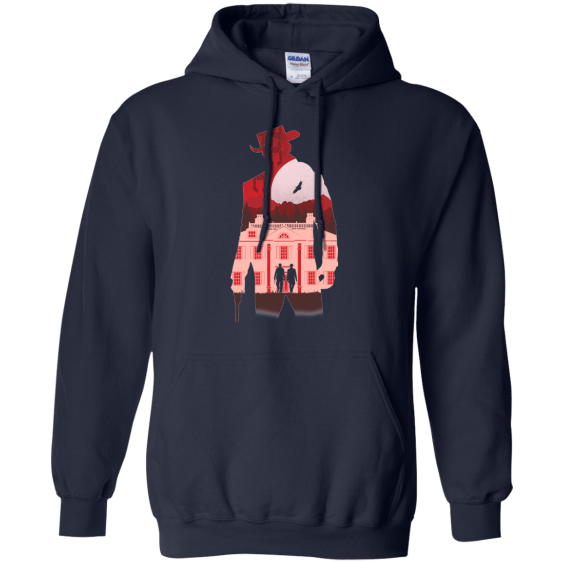 Sweatshirts Navy / Small The D is Silent Pullover Hoodie