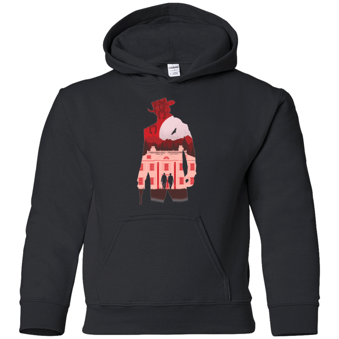 Sweatshirts Black / YS The D is Silent Youth Hoodie