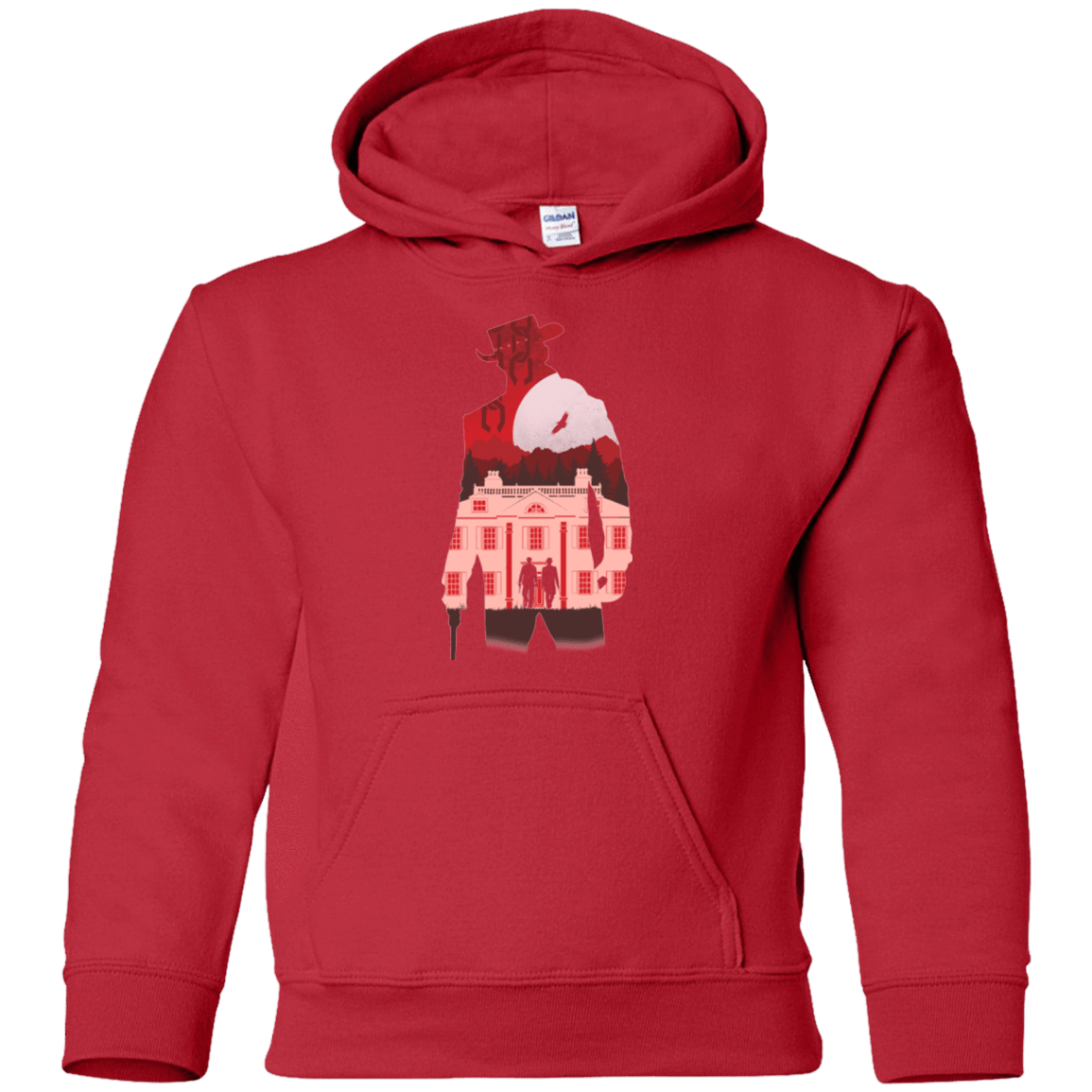 Sweatshirts Red / YS The D is Silent Youth Hoodie