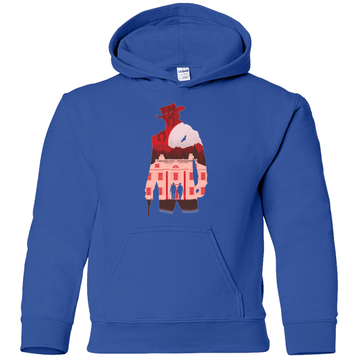 Sweatshirts Royal / YS The D is Silent Youth Hoodie