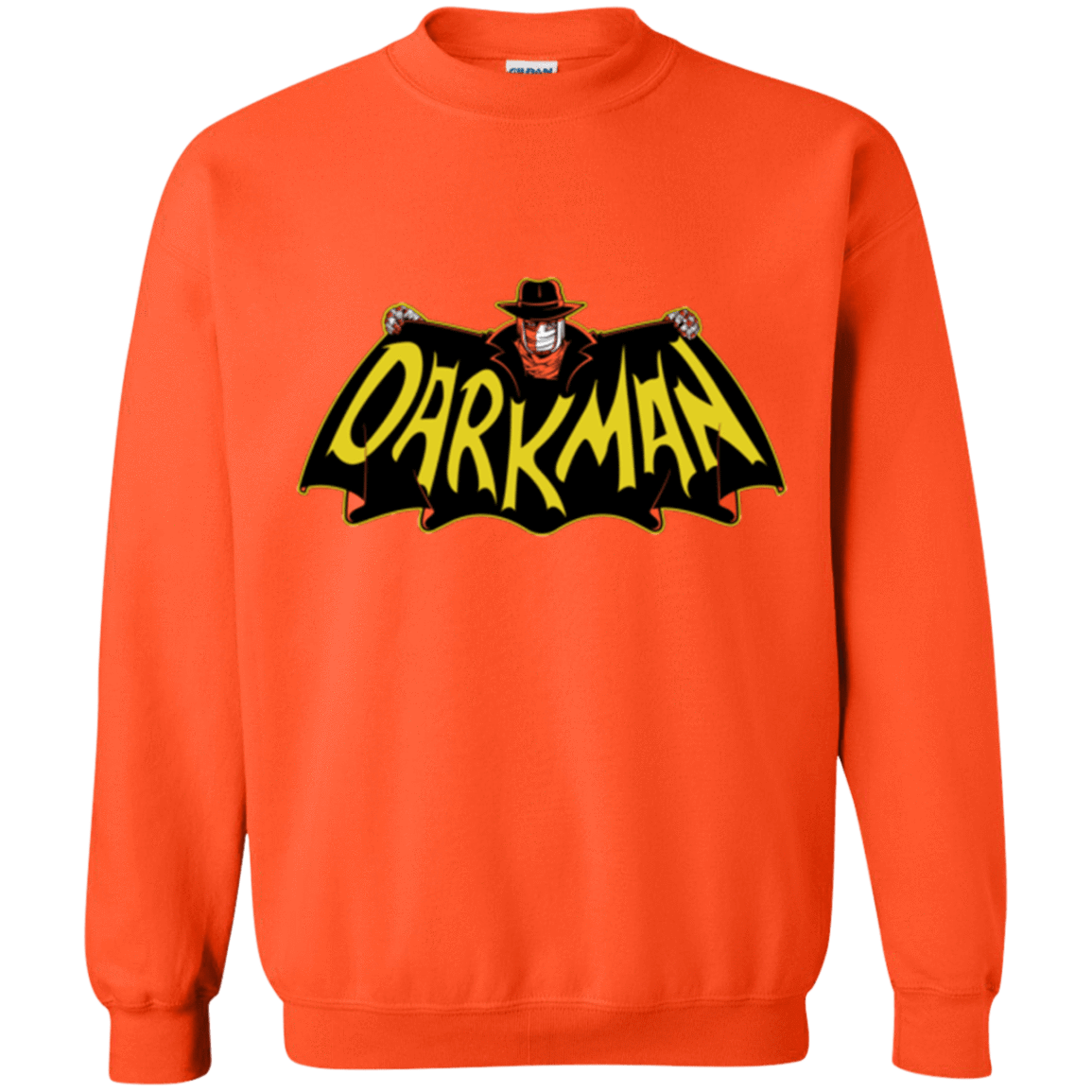 Sweatshirts Orange / Small The Dark Man Crewneck Sweatshirt