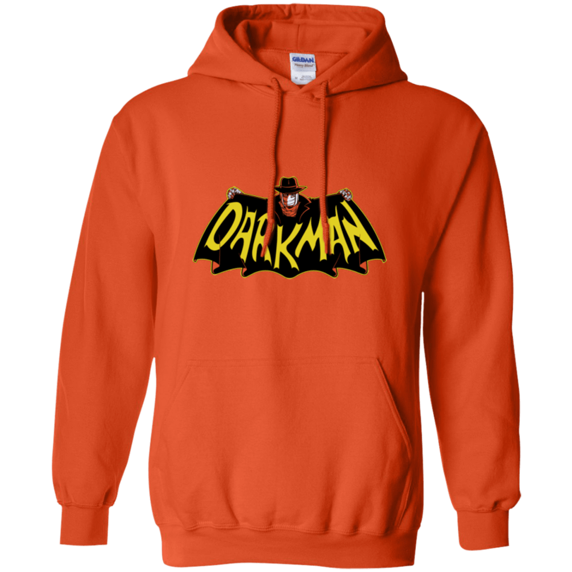 Sweatshirts Orange / Small The Dark Man Pullover Hoodie