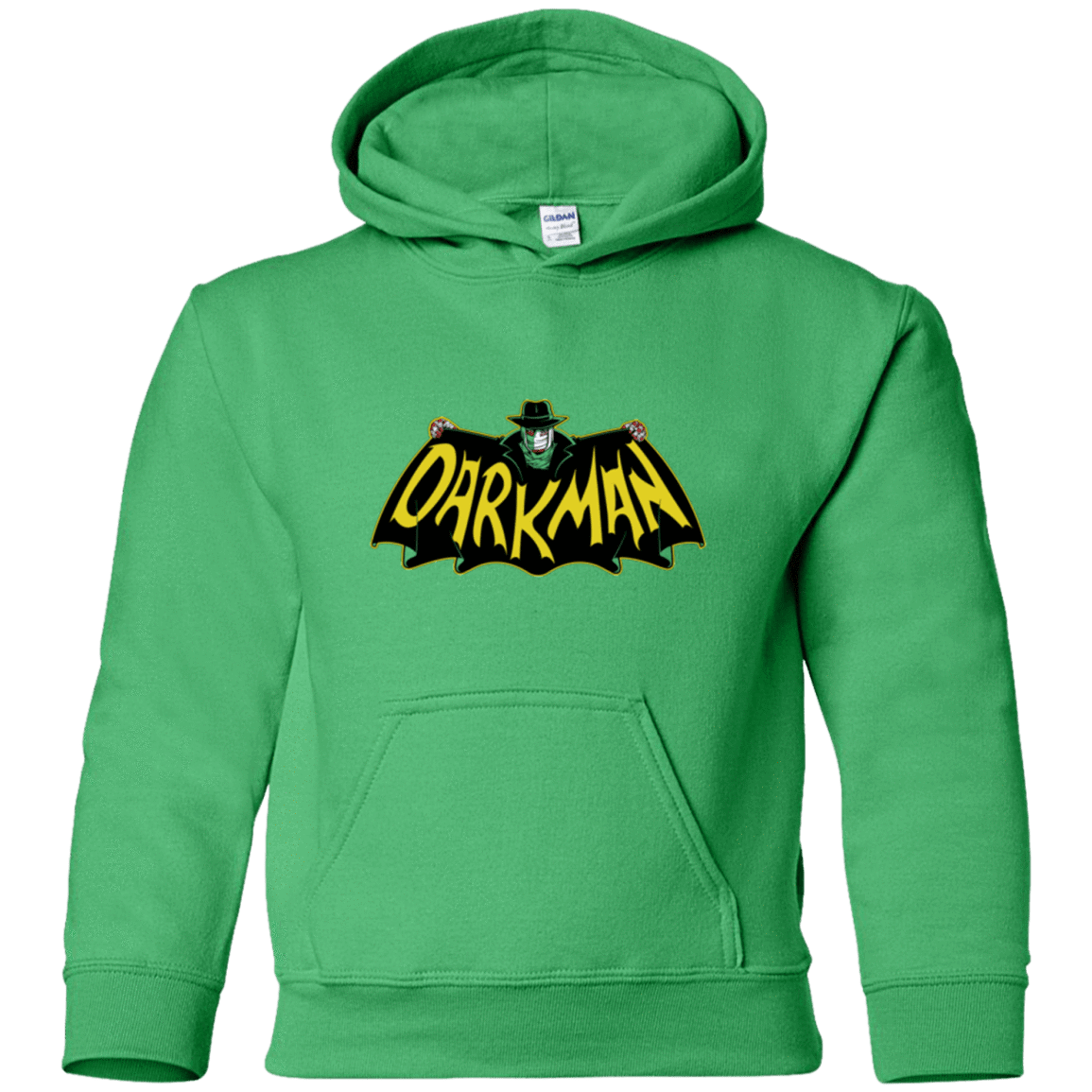 Sweatshirts Irish Green / YS The Dark Man Youth Hoodie