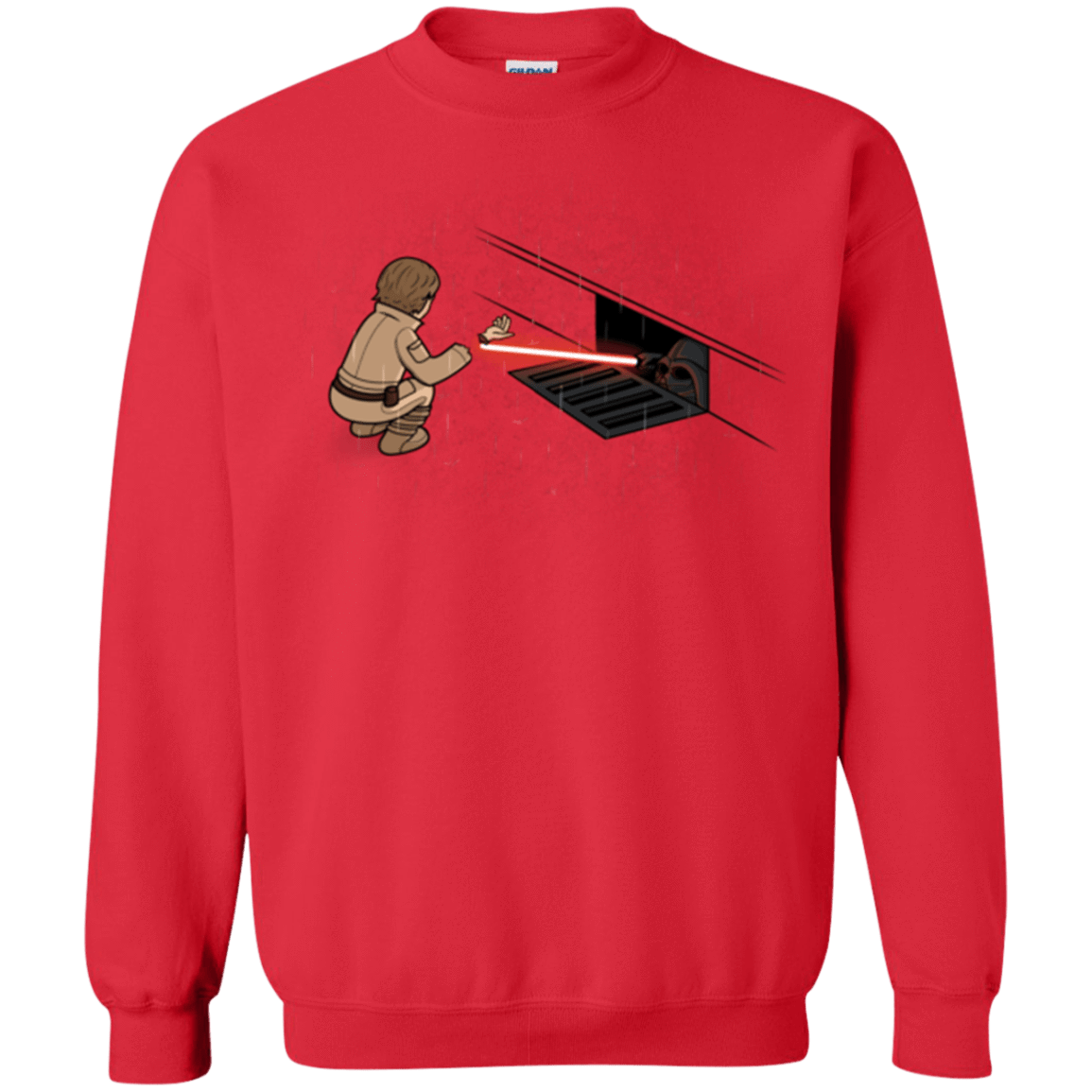 Sweatshirts Red / S The Dark Sewer Crewneck Sweatshirt