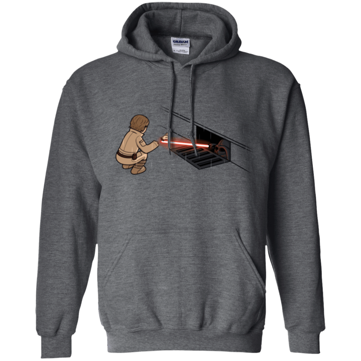 Sweatshirts Dark Heather / S The Dark Sewer Pullover Hoodie