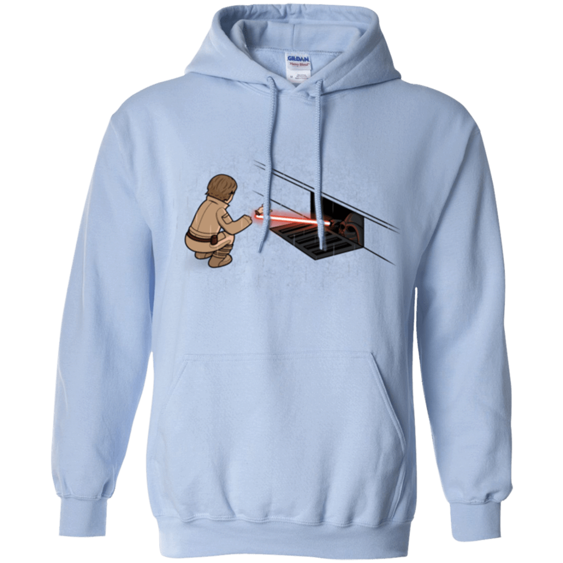 Sweatshirts Light Blue / S The Dark Sewer Pullover Hoodie