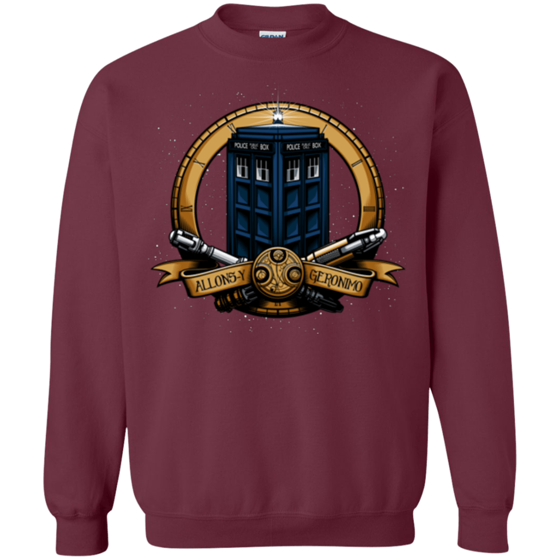 Sweatshirts Maroon / Small The Day of the Doctor Crewneck Sweatshirt