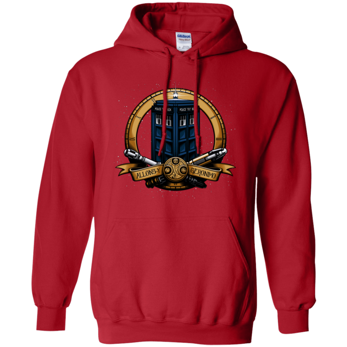 Sweatshirts Red / Small The Day of the Doctor Pullover Hoodie