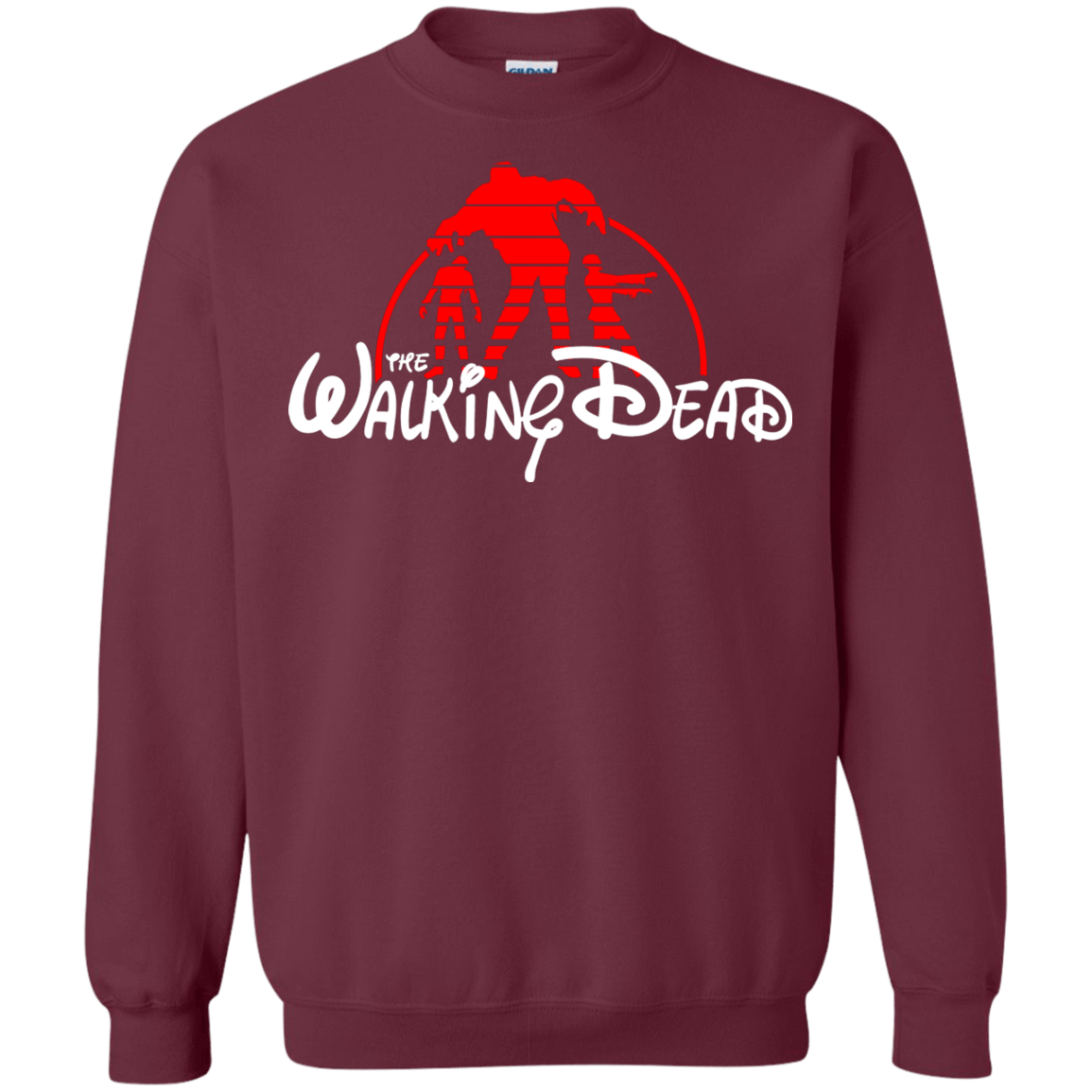 Sweatshirts Maroon / Small The Dead Crewneck Sweatshirt