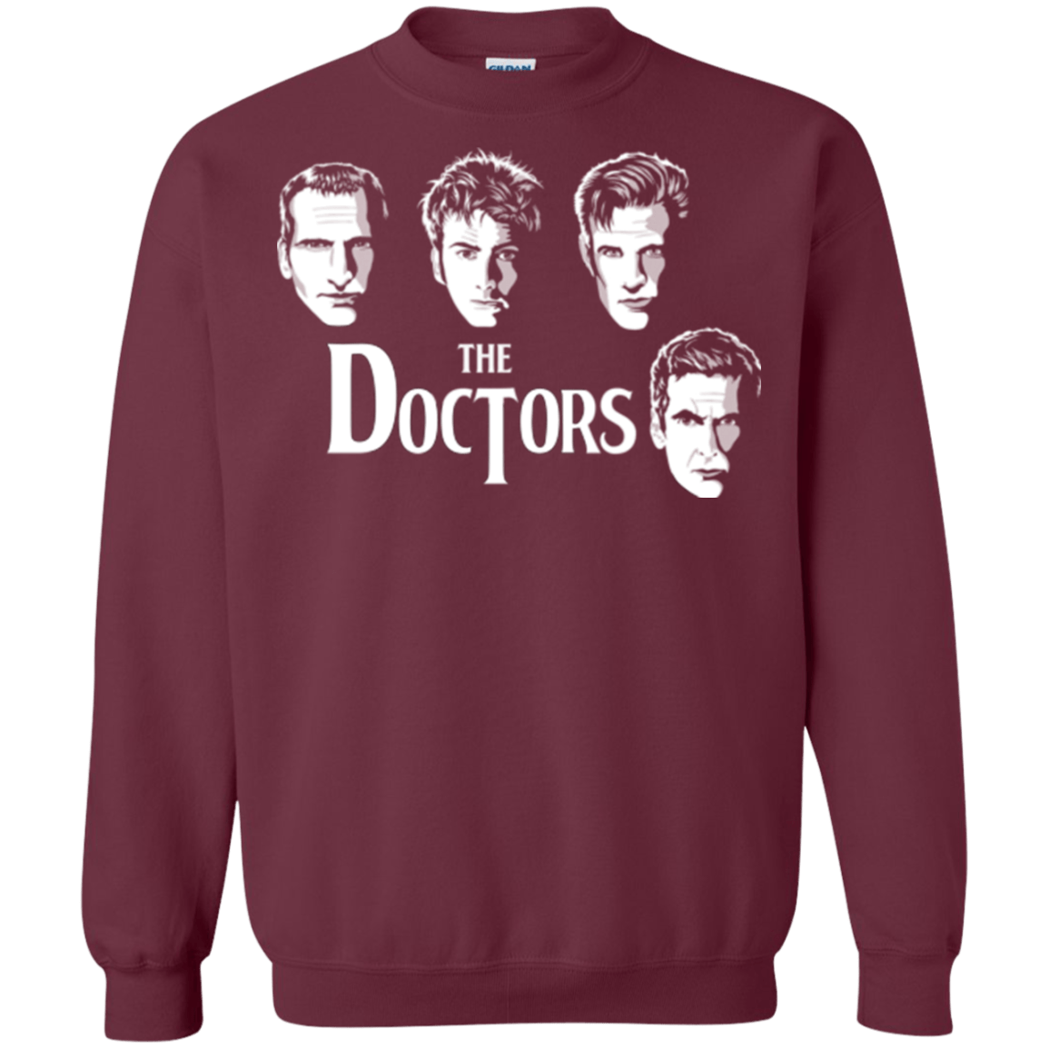 Sweatshirts Maroon / Small The Doctors Crewneck Sweatshirt