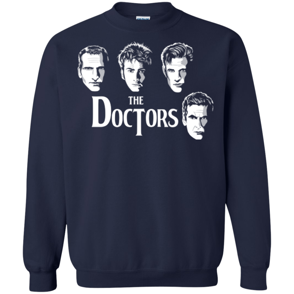 Sweatshirts Navy / Small The Doctors Crewneck Sweatshirt