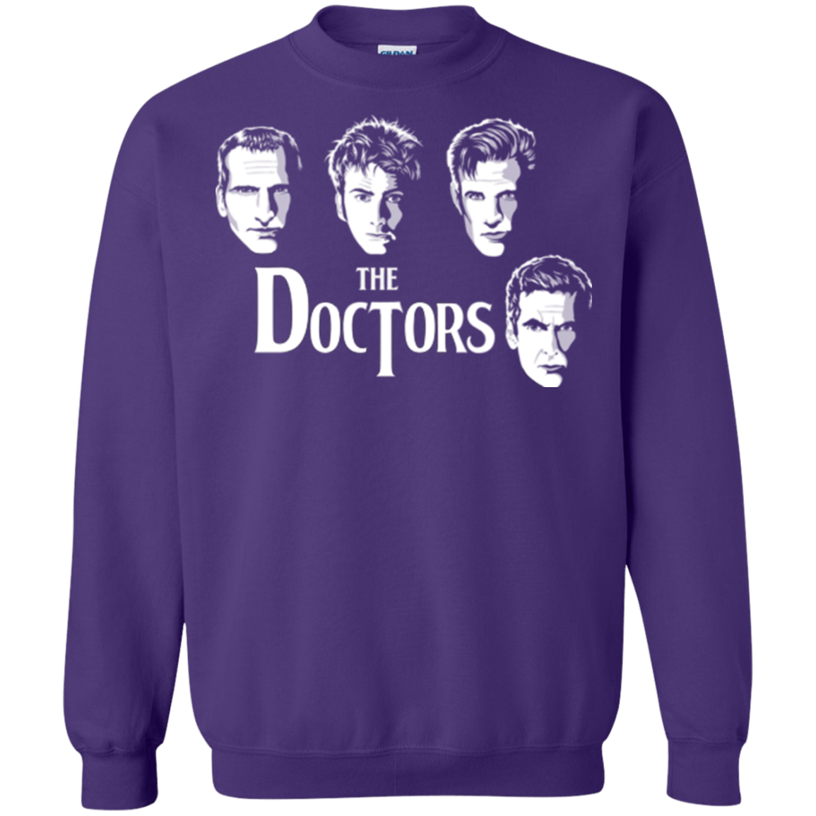 Sweatshirts Purple / Small The Doctors Crewneck Sweatshirt