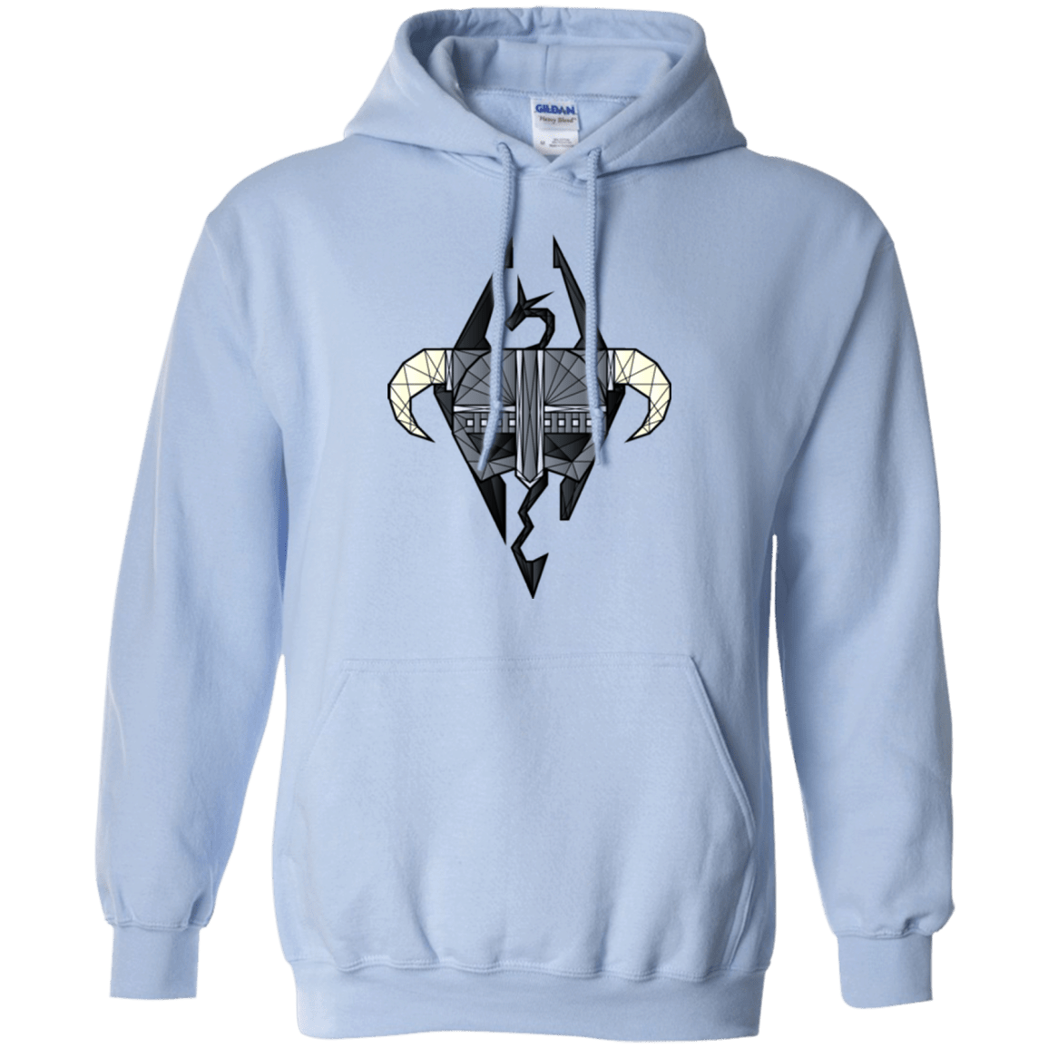 Sweatshirts Light Blue / Small The Dragon Born Pullover Hoodie