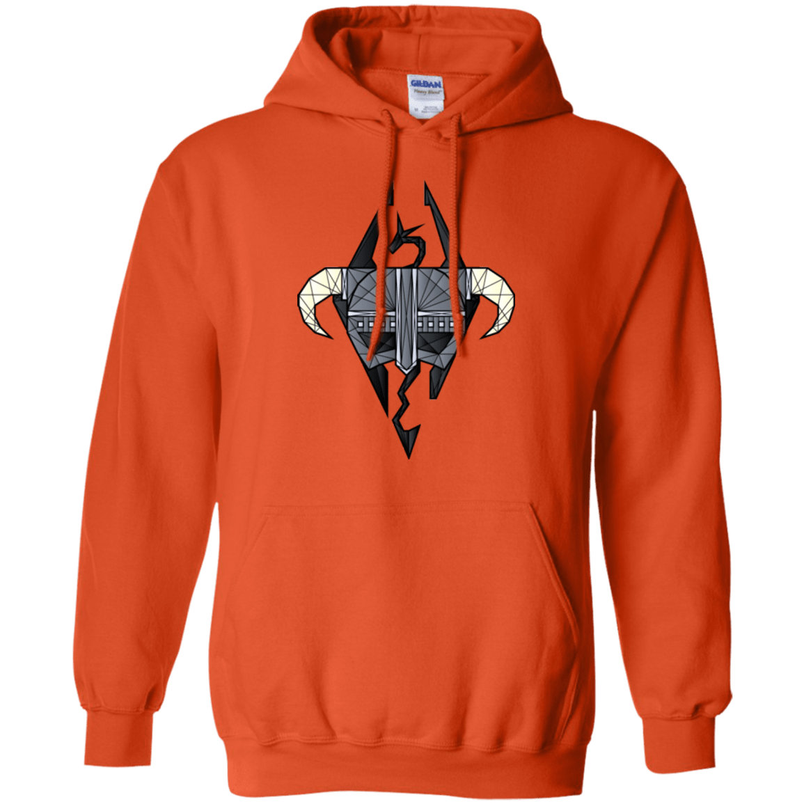 Sweatshirts Orange / Small The Dragon Born Pullover Hoodie
