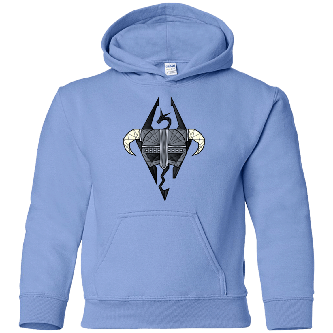 Sweatshirts Carolina Blue / YS The Dragon Born Youth Hoodie