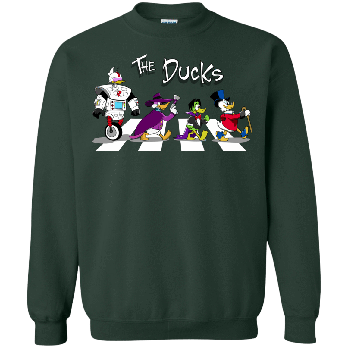 Sweatshirts Forest Green / Small The Ducks Crewneck Sweatshirt