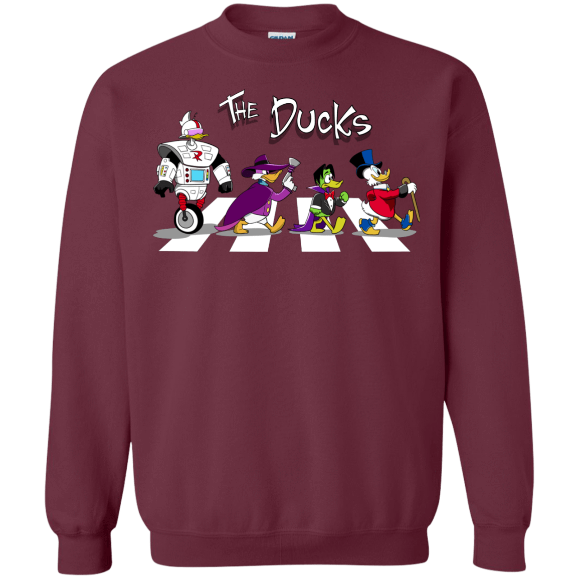 Sweatshirts Maroon / Small The Ducks Crewneck Sweatshirt