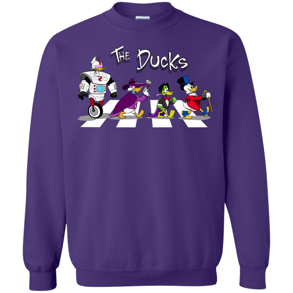 Sweatshirts Purple / Small The Ducks Crewneck Sweatshirt