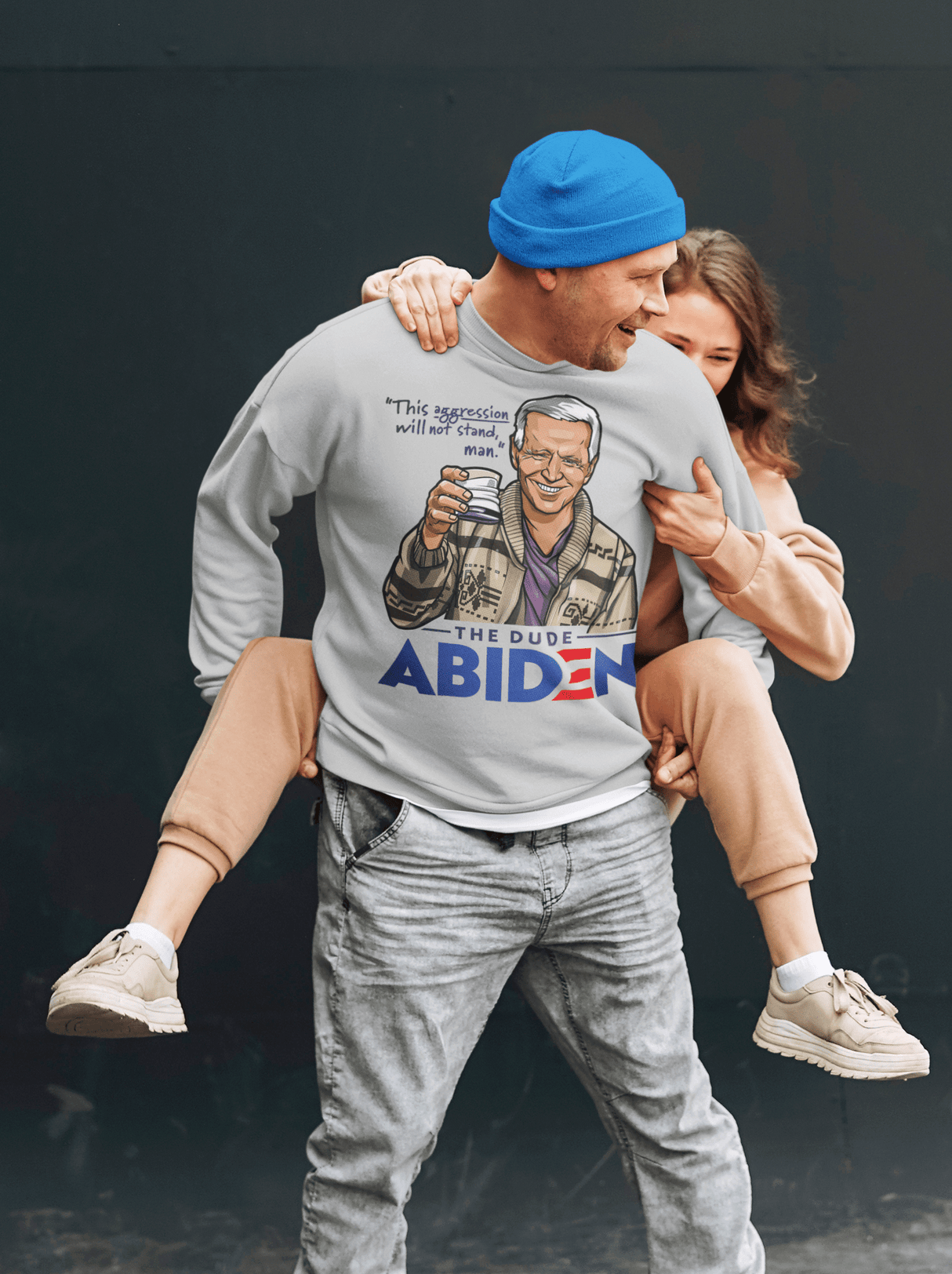 Sweatshirts The Dude Abiden Crewneck Sweatshirt