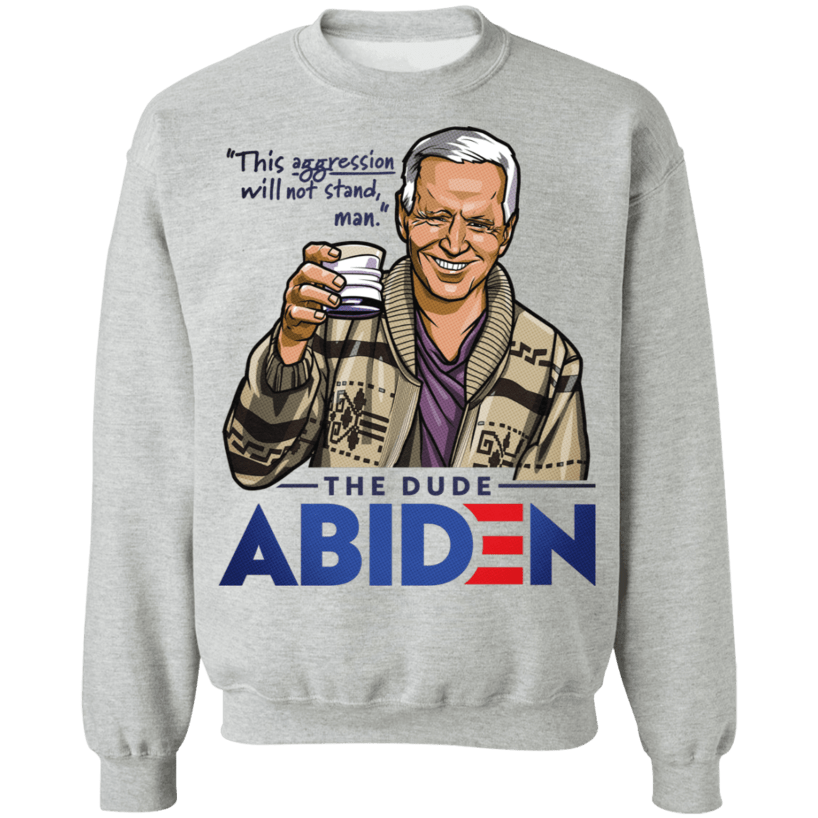 Sweatshirts Sport Grey / S The Dude Abiden Crewneck Sweatshirt