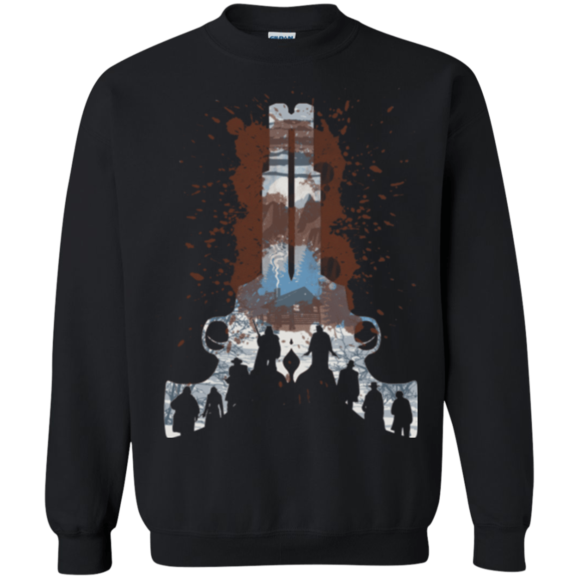 Sweatshirts Black / Small The Eight Crewneck Sweatshirt