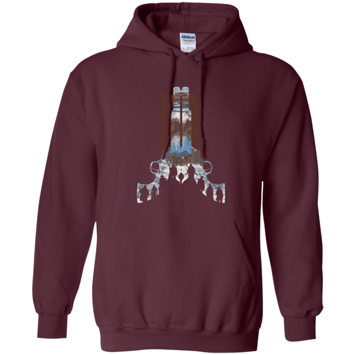 Sweatshirts Maroon / Small The Eight Pullover Hoodie