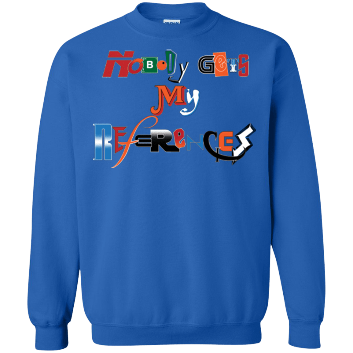 Sweatshirts Royal / Small The Enigma of a Fan Crewneck Sweatshirt
