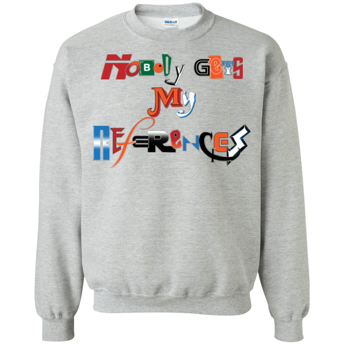 Sweatshirts Sport Grey / Small The Enigma of a Fan Crewneck Sweatshirt