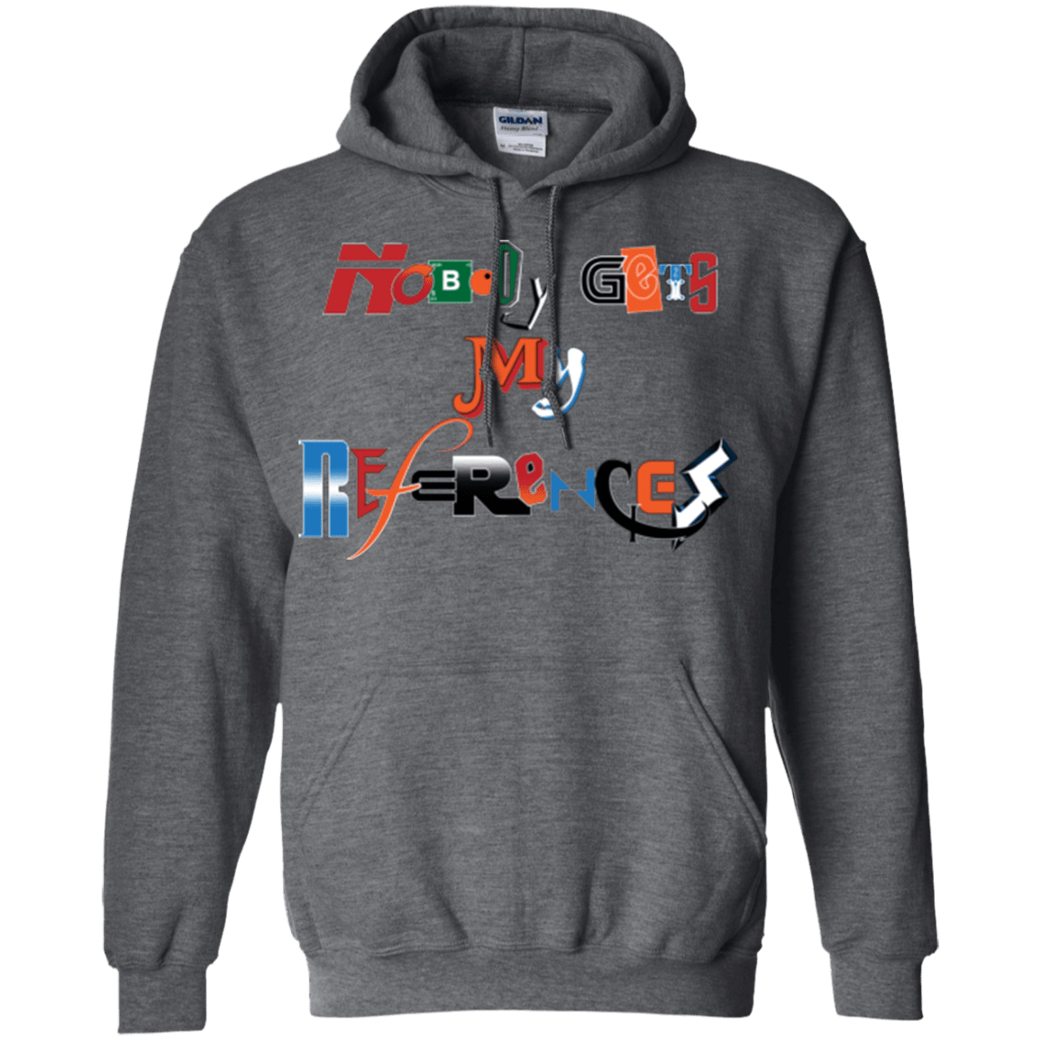 Sweatshirts Dark Heather / Small The Enigma of a Fan Pullover Hoodie