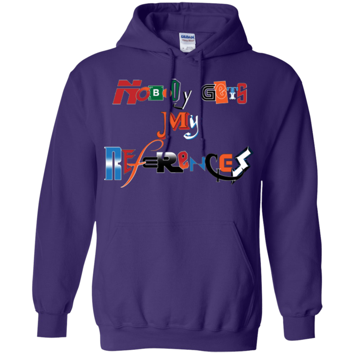 Sweatshirts Purple / Small The Enigma of a Fan Pullover Hoodie