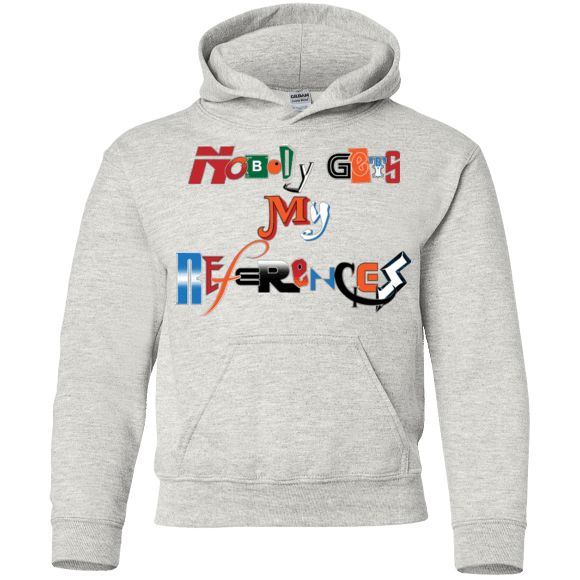 Sweatshirts Ash / YS The Enigma of a Fan Youth Hoodie