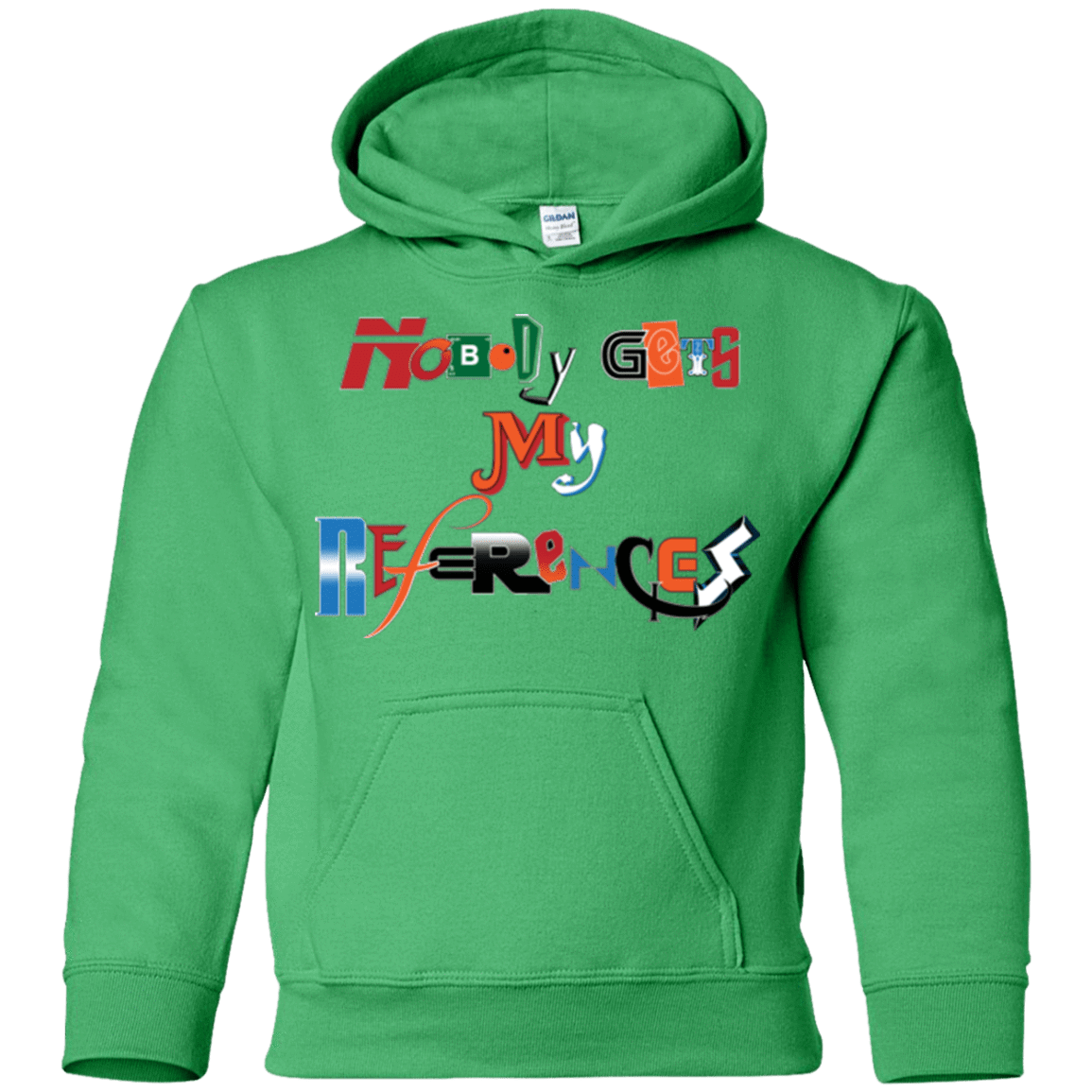 Sweatshirts Irish Green / YS The Enigma of a Fan Youth Hoodie