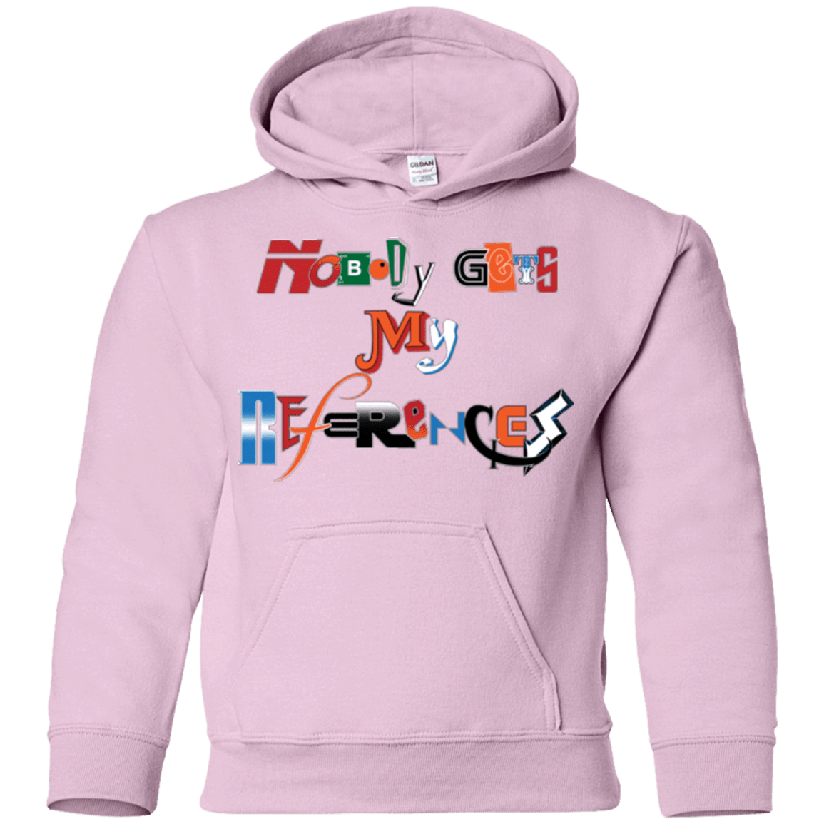 Sweatshirts Light Pink / YS The Enigma of a Fan Youth Hoodie