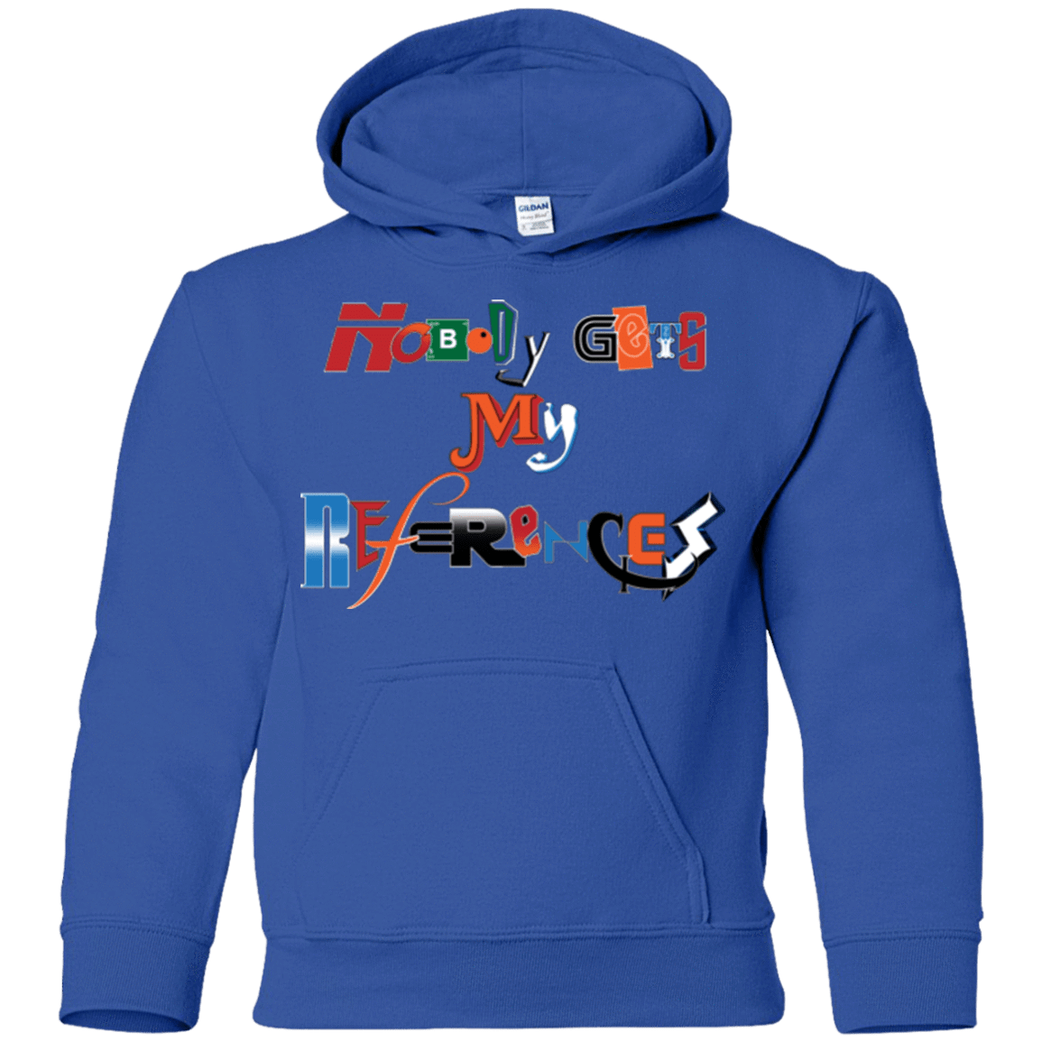 Sweatshirts Royal / YS The Enigma of a Fan Youth Hoodie