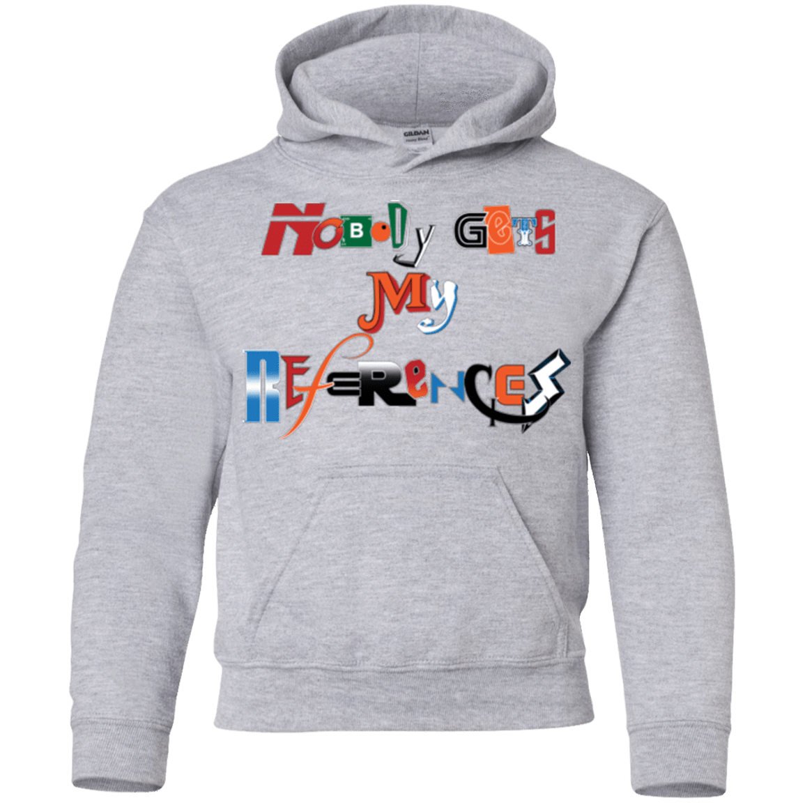 Sweatshirts Sport Grey / YS The Enigma of a Fan Youth Hoodie