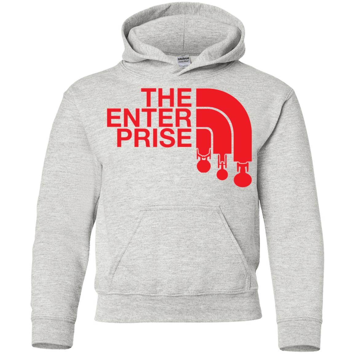 Sweatshirts Ash / YS The Enterprise Youth Hoodie