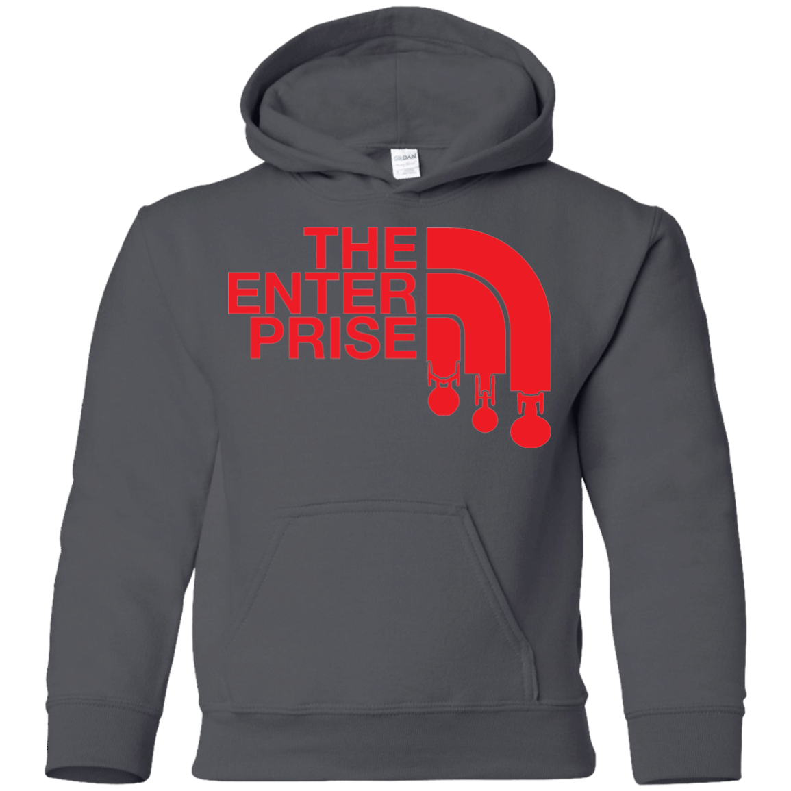 Sweatshirts Charcoal / YS The Enterprise Youth Hoodie