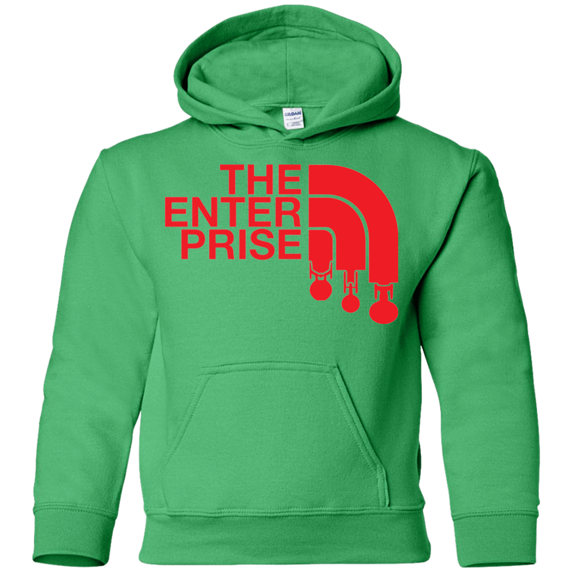 Sweatshirts Irish Green / YS The Enterprise Youth Hoodie