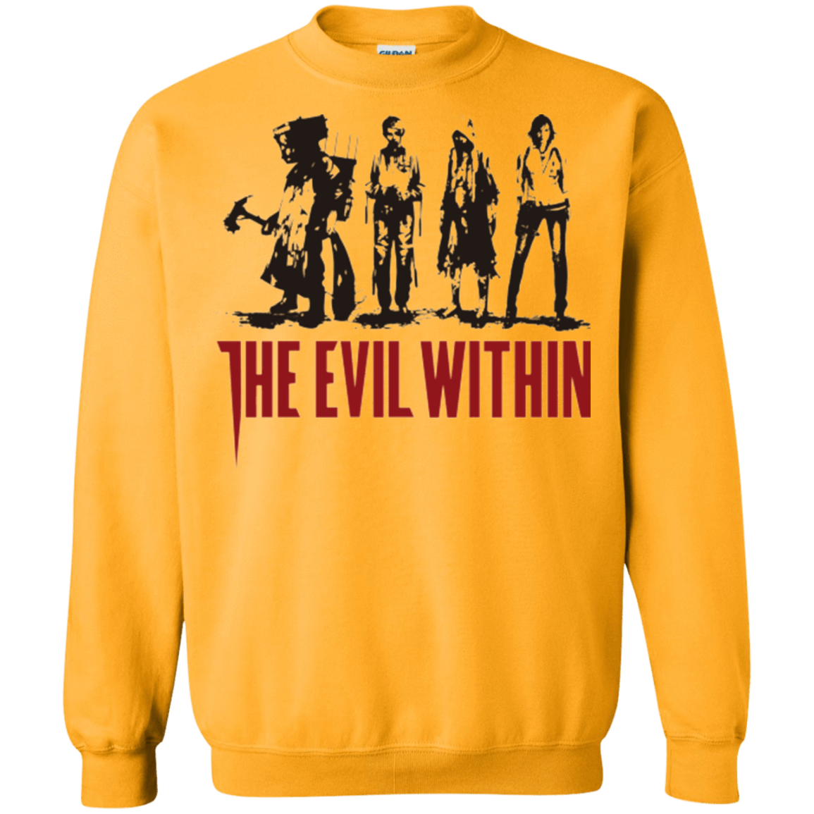 Sweatshirts Gold / Small The Evil Within Crewneck Sweatshirt