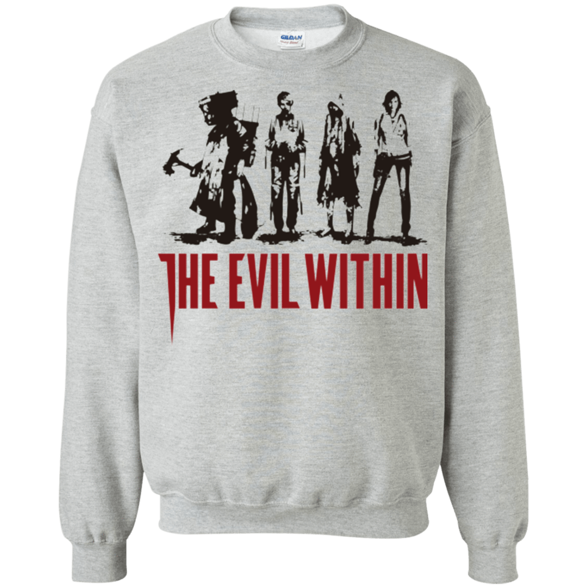Sweatshirts Sport Grey / Small The Evil Within Crewneck Sweatshirt
